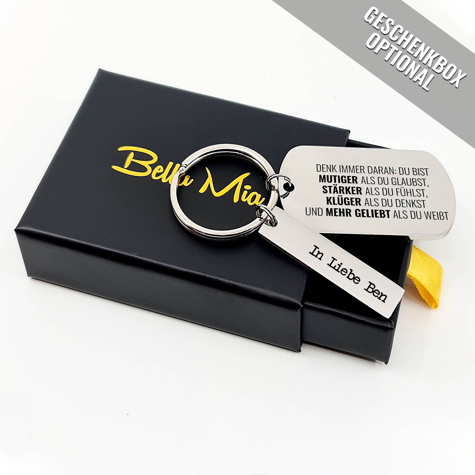 Denk immer daran - Schlüsselanhänger