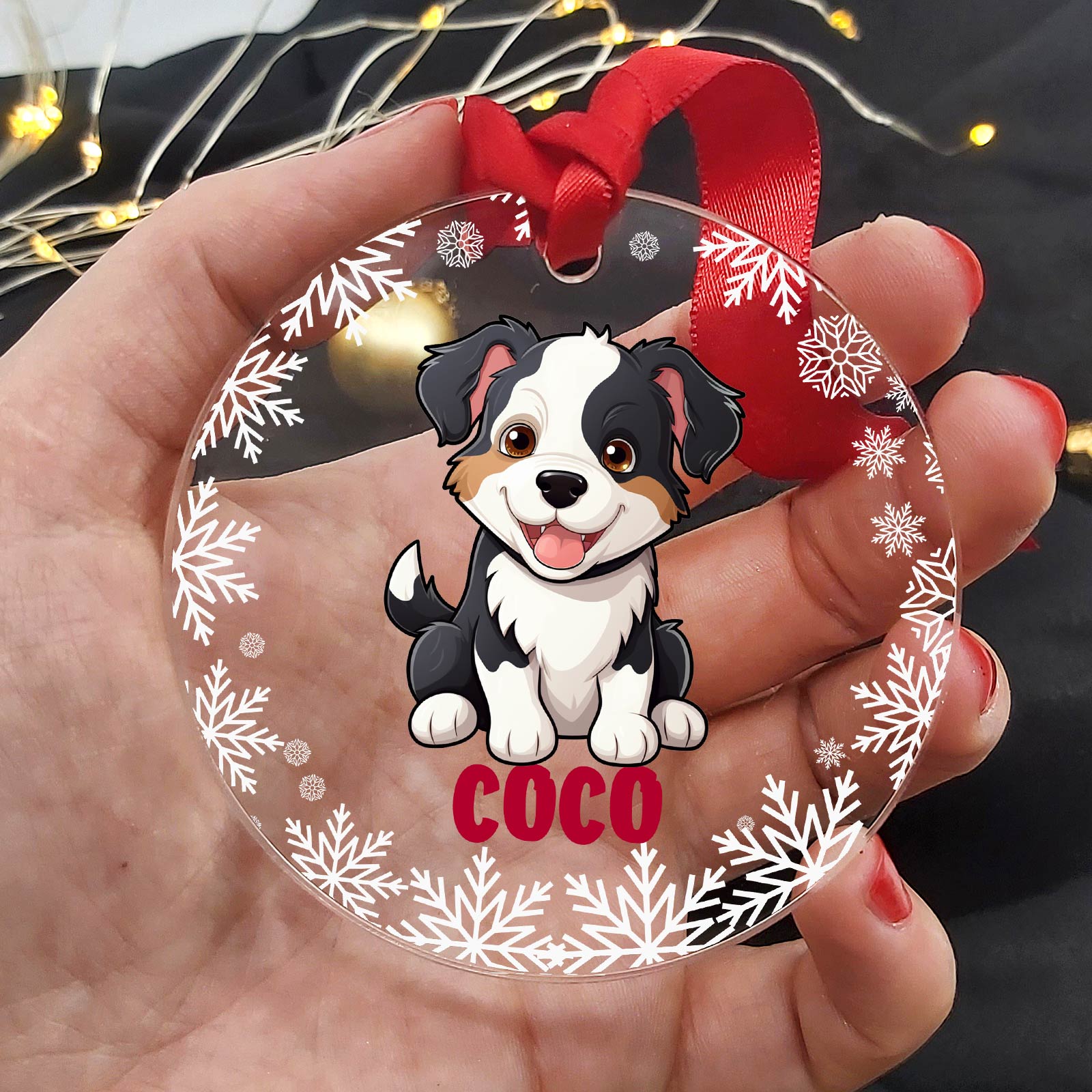 Hunderassen mit Namen Weihnachtsdeko