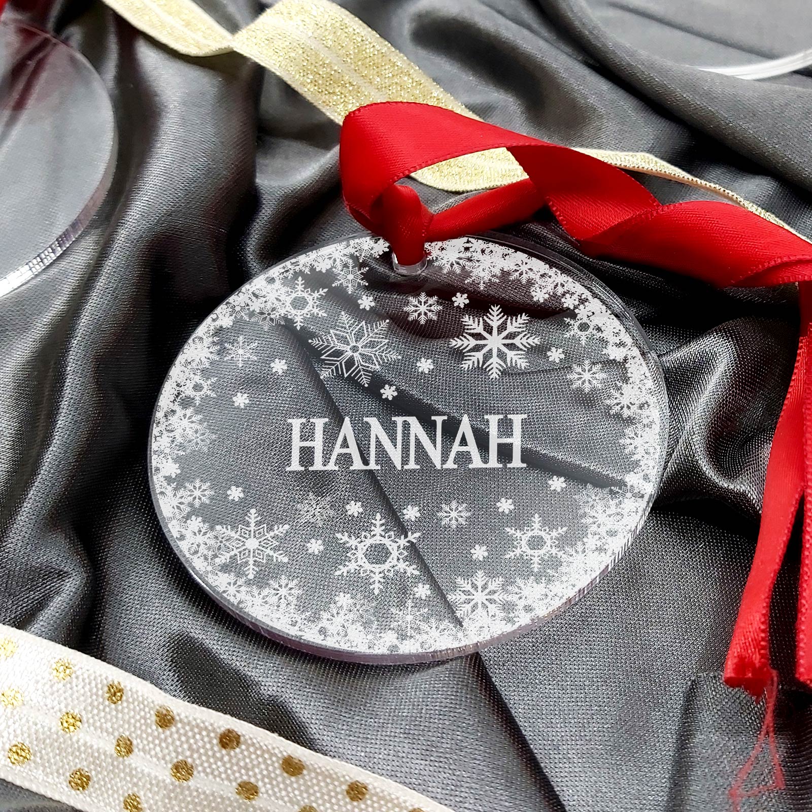 Schneeflocke mit Namen